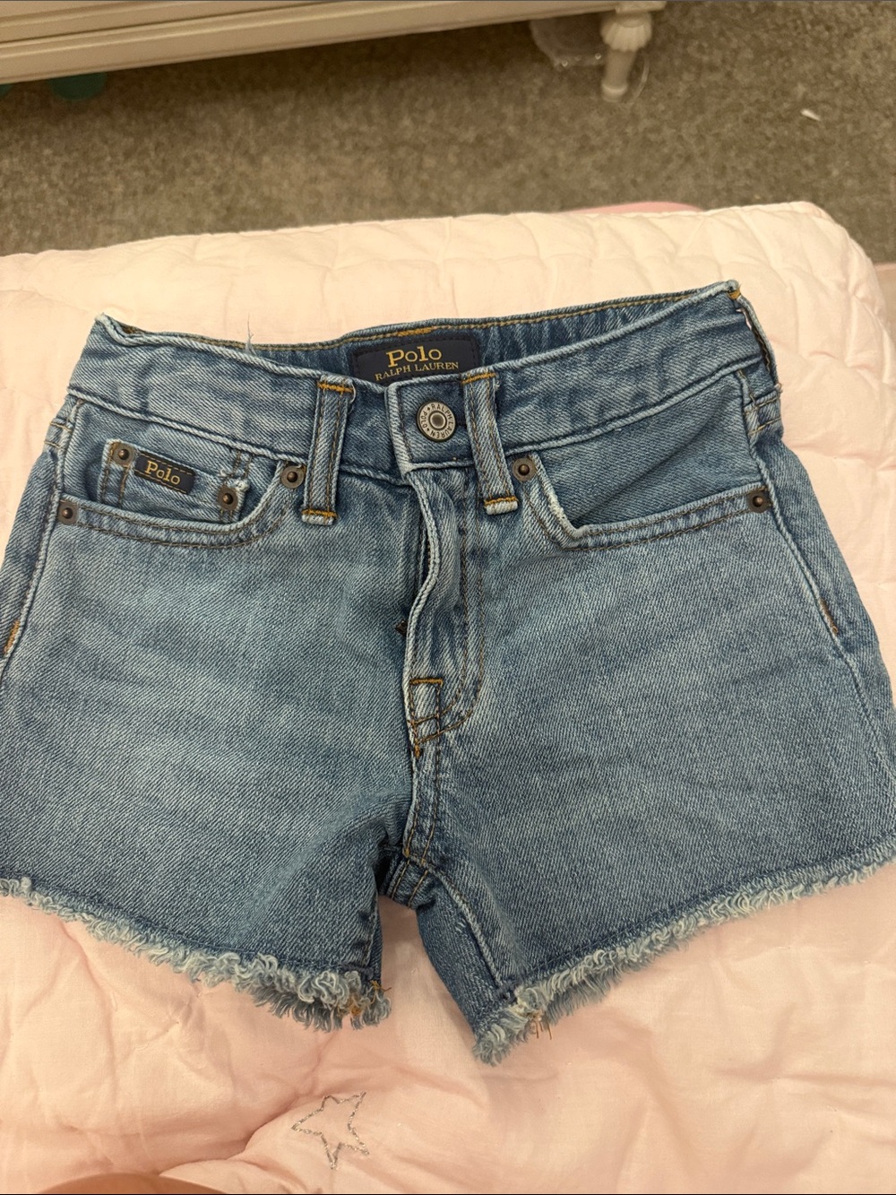 Polo by Ralph Lauren Light Blue Denim Shorts